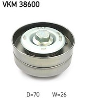 SKF VKM 38600 Umlenk-/FüHrungsrolle, Keilrippenriemen FüR Chrysler