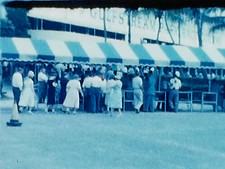 8mm Film Gulf Stream Park 1950s Home Movie Hallandale Beach Florida Snow