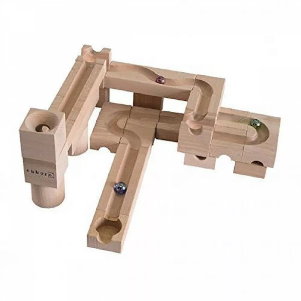 Cuboro Educational Toy Cugolino Start Wooden Marble Run Fast