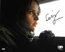 フェリシティ・ジョーンズ『ローグ・ワン』サイン入り8x10写真 スター