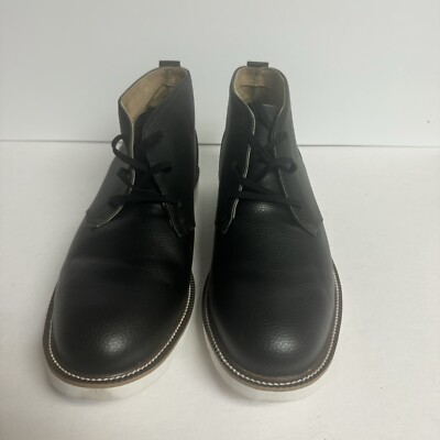 Hush Puppies Mens Parker Chukka Boot Black Size 12 M | eBay display picture 3