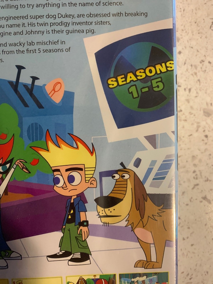 Johnny Test: Seasons 1 - 5 91 Episodes! Complete 9 Disc Set