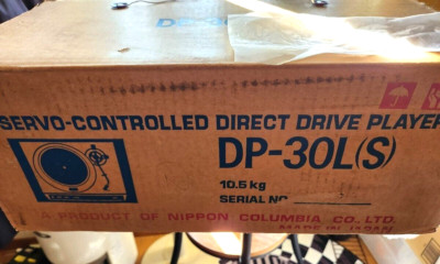 Denon DP-30L Direct Drive Turntable Record Player Unused