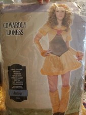 Disfraz de Leona Cobarde Halloween - Junior Pequeño (3-5) #606 #421