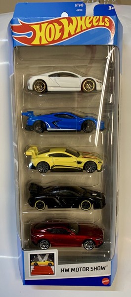 Hot Wheels 2024. Pack-5. HW MOTOR SHOW.