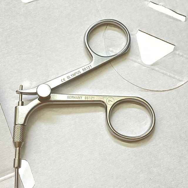Olympus 00121 Flexible Biopsy Alligator Grasping Forceps 7fr for sale