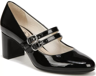 LIFESTRIDE True Mary Jane Pumps Heeled Shoes Womens Patent Leather Black  8.5 M | eBay