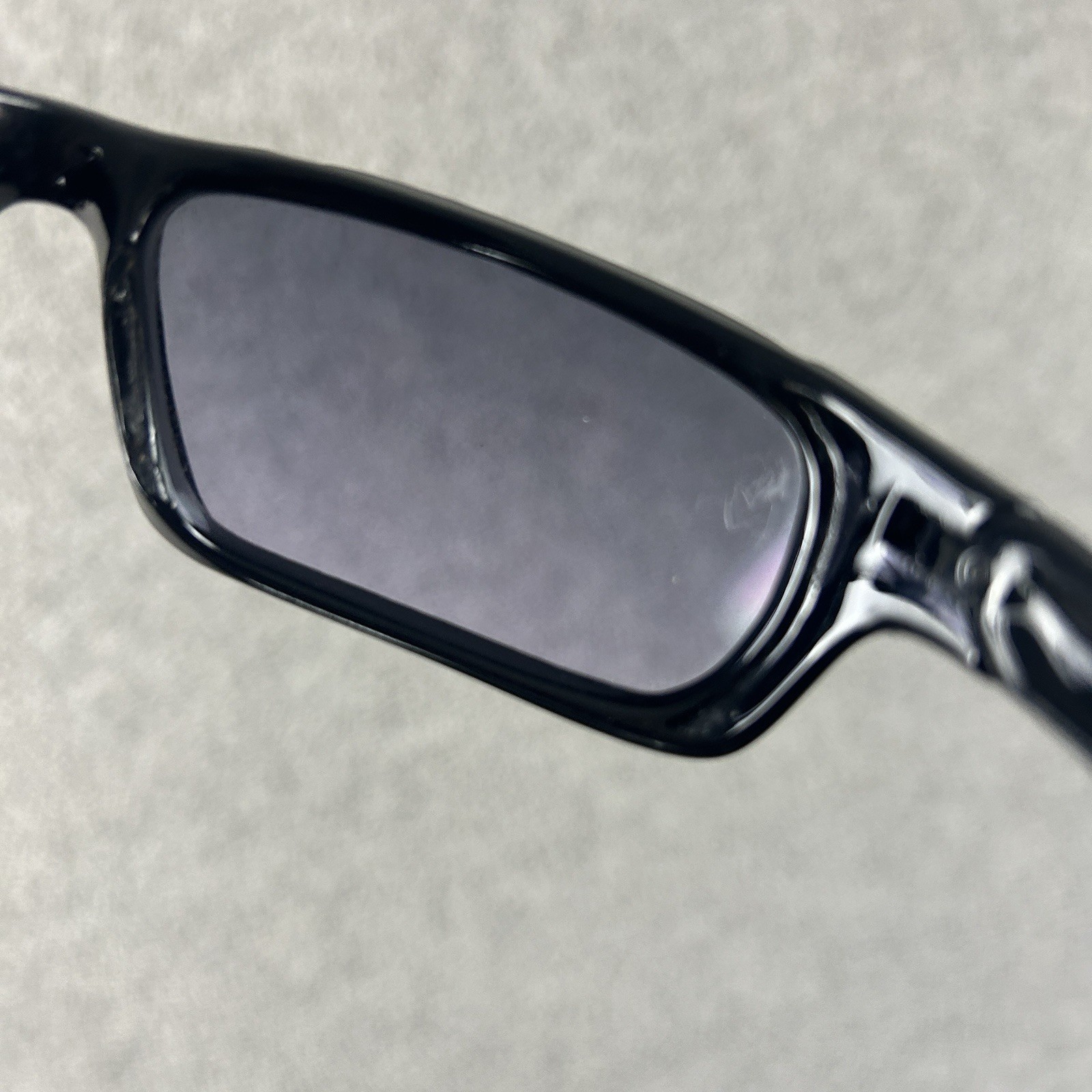 Castro Black Sunglasses Rectangular Wrap Y2K Stre… - image 10