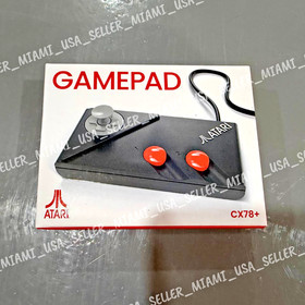 2025 - Atari Gamepad CX78+ & 5FT Extention Cable - for ATARI 2600, 2600+, 7800
