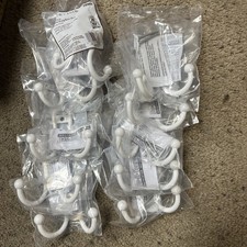 ALLEN ROTH DOUBLE PRONG ROBE HOOK 28989 10PK 