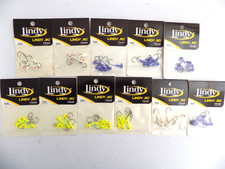 LINDY "ORIGINAL" LINDY JIG 1/16 oz. - USA - 11 PACKAGES 66 LURES TOTAL - #703i