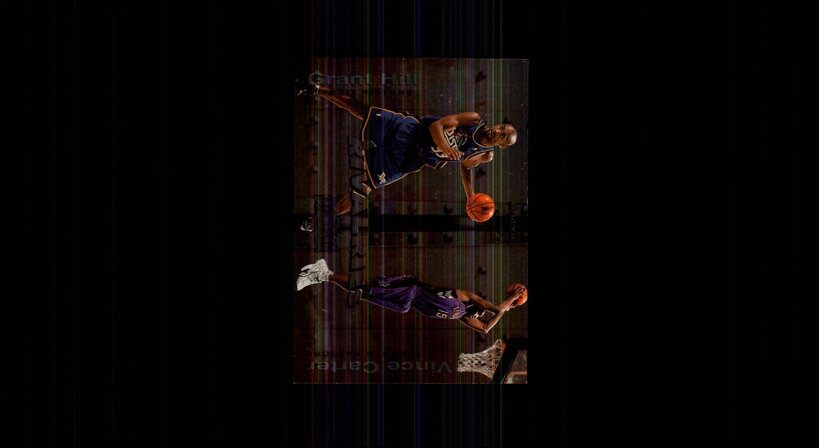 1999-00 Metal Rivalries #R9 Vince Carter Grant Hill Card