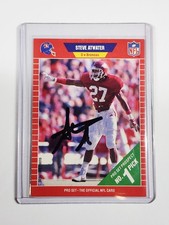 Steve Atwater Signed Autographed 1989 Pro Set #492 Rookie Card Denver Broncos. rookie card picture