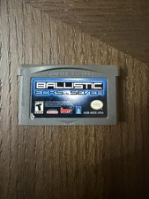 Ballistic Ecks vs Sever Game Boy Advance Nintendo GBA Shooter Authentic Tested