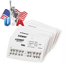 10 Packs Azdent Dental Orthodontic Brackets Braces Mini Roth 0.022" Hooks 3-4-5