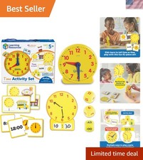 Time Activity Set   Teaching Clocks for Kids, Teacher Classroom Must Haves, E...