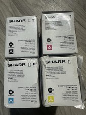 SET Toner Cartridges Genuine Sharp MX-C30NT-B/C/Y/M For use in MX-C250/MX-C300