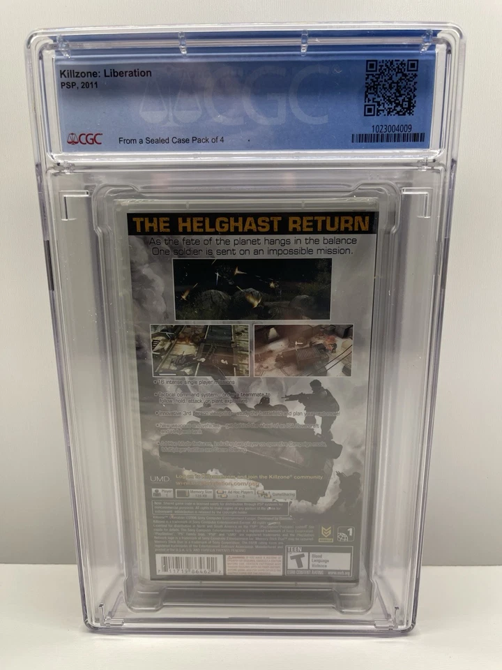 CGC 9.9 A++ Killzone Liberation (Sony PSP 2006) Awesome FACTORY SEALED! - Image 2 of 2