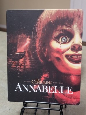 Annabelle Blu-ray Steelbook w/ clear bag 2014