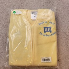 Halo Sleep Sack Wearable Blanket Baby Small 0-6 Months Yellow Fleece New