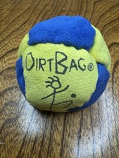 Dirtbag Footbag Hacky Sack NEW Blue/ Yellow-Black/Yellow/Red/Green World Footbag