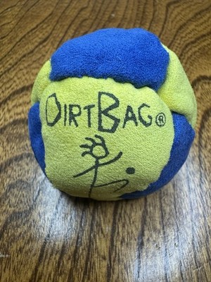 Dirtbag Footbag Hacky Sack NEW Blue/ Yellow-Black/Yellow/Red/Green World Footbag