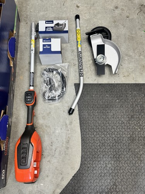 #ad #ad NEW Husqvarna 330ike Battery Lawn Edger Battery Edger Charger Included $179.99