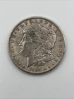 1889 Silver Morgan Dollar Coin, Circulated, No Mint Mark￼
