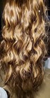 Gizane 24" Hair Extension Transparent Headband Synthetic Honey Blond Lt Brown — photo 2
