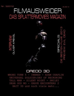 FILMAUSWEIDER - Das Splattermovies Magazin - Ausgabe 3 - Dredd 3D, Wrong Turn 5,