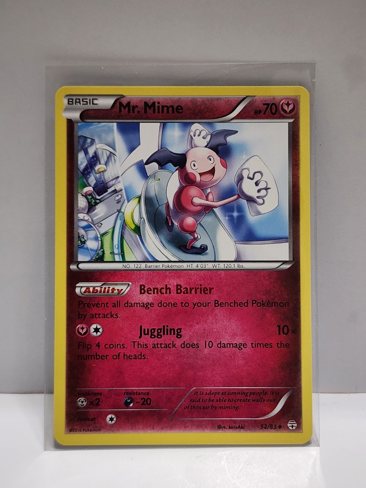 Mr. Mime 52/83 XY - Generations Uncommon Pokemon TCG Card [ENG]*