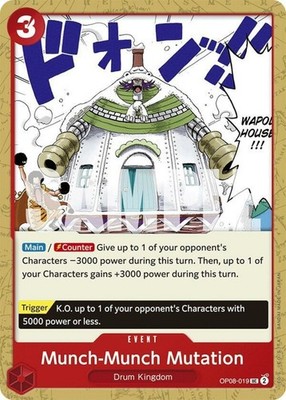 Munch-Munch Mutation - OP08-019 - C - Near Mint