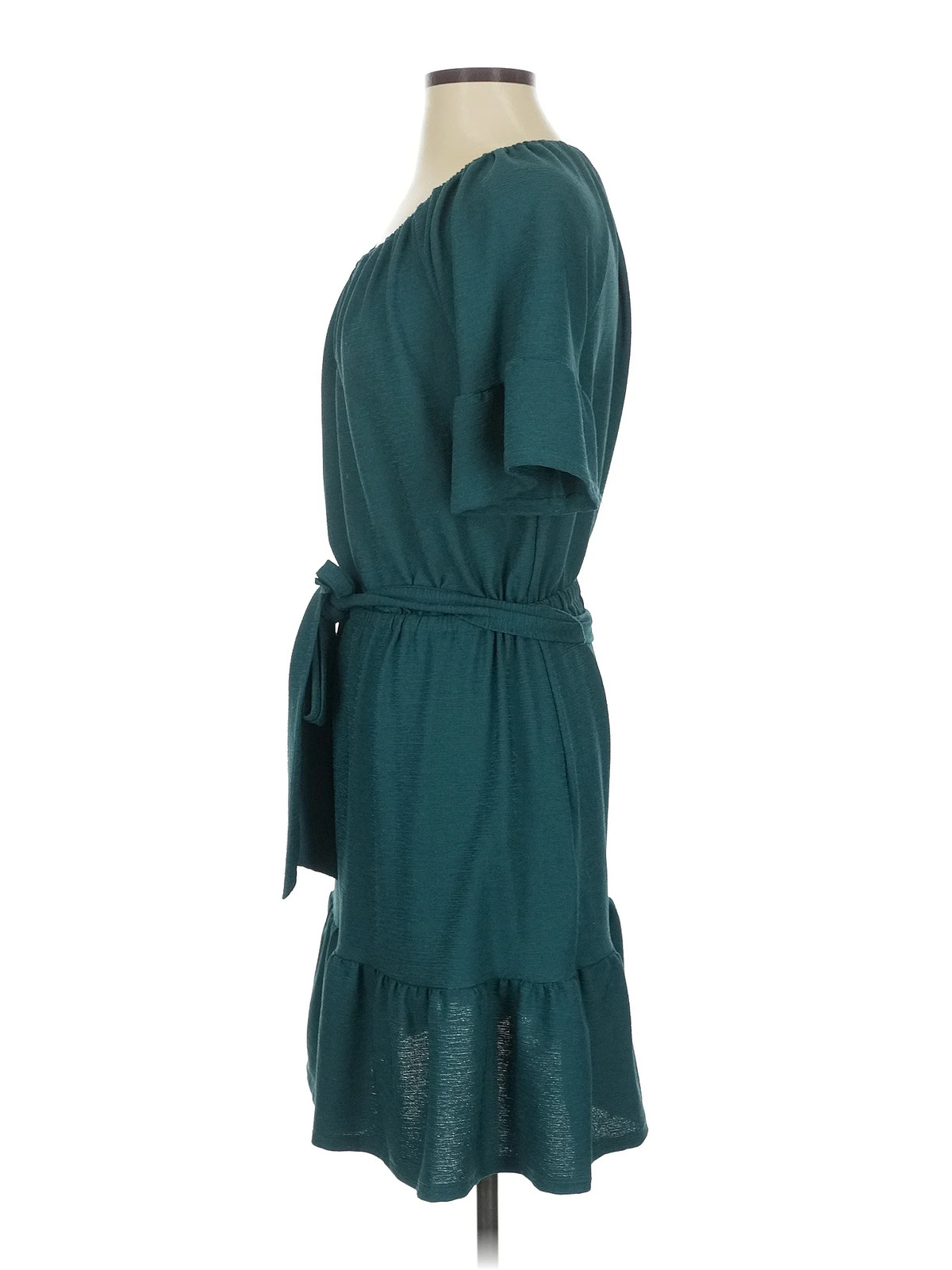 MICHAEL Michael Kors Women Green Casual Dress S thumbnail 4