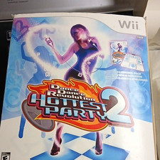 Konami Dance Dance Revolution: Hottest Party 2 Bundle Wii  NTSC Read Description