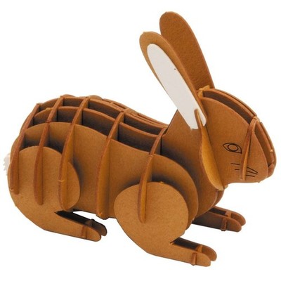 Fridolin 3D Papiermodell Hase