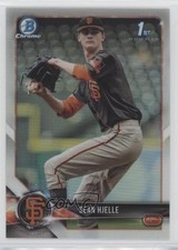 2018 Bowman Draft Chrome Refractor Sean Hjelle #BDC-139 ut4