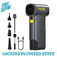 Fanttik B10 Pro Max Electric Air Duster, 130000RPM Brushless Motor, 6 Adjustable