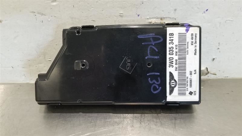 10 BENTLEY CONTINENTAL GT MULTI-MEDIA INTERFACE CONTROL MODULE 3W0035341B
