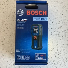 Bosch Blaze 100ft Backlit Laser Measure - Blue (GLM100-23)