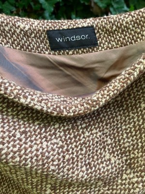 Windsor 42 kuschelweiches sehr hochwertiges Cashmere & Wolle Tweed Kostüm