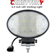 6.5 Oval Led Work Light Flood Tractor Lamp For Deere 7020-7030 8030t