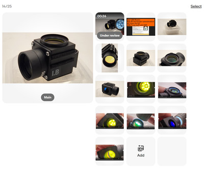 Neuwertiger Olympus BP495 I.B Fluoreszenzmikroskop Filterwürfel für...