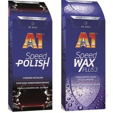 Dr. Wack A1 Speed Polish Politur 500 ml + Speed Wax Plus 3 500 ml