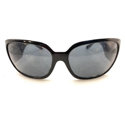 Chanel 5080-B c.501/8 Black Oversized Wrap Sunglasses Frames 64-16