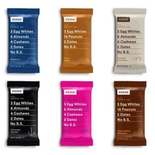 RXBAR, Best Seller Variety Pack, Protein Bar, 1.83 Ounce (Pack of 12), High
