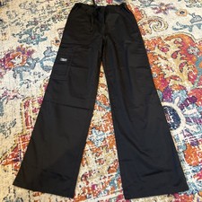 Cherokee core stretch unisex scrub pants black XS