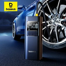 Baseus Wireless Air Pump 4000mAh Portable Car Tire Inflator LCD Compressor