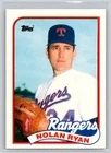 Nolan Ryan - 1989 Topps Traded #106T - Texas Rangers - Baseball Card