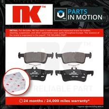 Brake Pads Set fits FORD FIESTA Mk7 1.0 Rear 2017 on NK 2096245 2112004 2123543