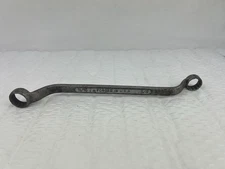 1930s CRAFTSMAN Underline VANADIUM 5/8" & 11/16" Deep Offset Box End Wrench USA